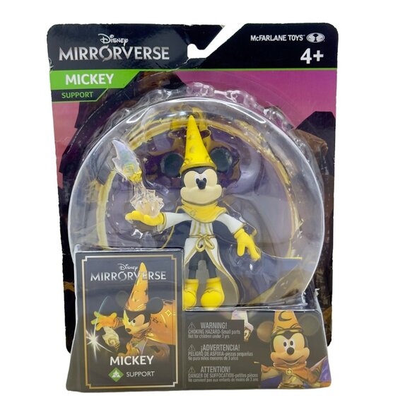 Disney Mirrorverse Mickey 5" Series 1 Action Figure Accessory McFarlane NEW! - Picture 2 of 12